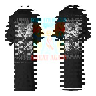 Fireworks Trump American Make 4Th Of July Great Again T-Shirt - Monsterry