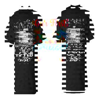 Our First Cruise 2025 Together Cute Matching Couples Cruise T-Shirt - Thegiftio