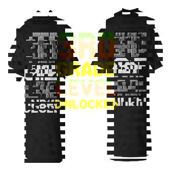 First Day Of 3Rd Grade Level Unlocked Back To School For Boy T-Shirt | Seseable FR
