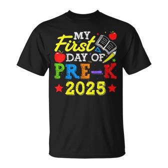 First Day Of Pre-K 2025 T-Shirt - Thegiftio UK