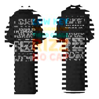 First Day Of School 3Rd Grade Rizz School T-Shirt - Monsterry