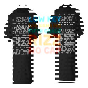 First Day Of School 5Th Grade Rizz School T-Shirt - Monsterry