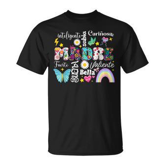 Floral Madre Spanish Mama Happy Mother's Day T-Shirt - Monsterry