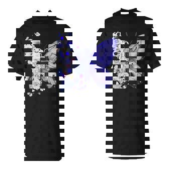 Foi Papillon Croix Chrétienne Jésus Chrétienne Manche Longue T-Shirt - Cadeauxyz