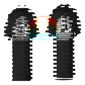 Never Forget Retrointage Cassette Tapehs Disquetera Disco 80S Camiseta unisex - Regaloses