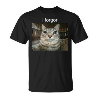 I Forgor Cat T-Shirt - Thegiftio UK