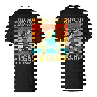 Fourth Grade Dabbing Boy Bruh I'm In 4Th Grade Student T-Shirt - Thegiftio