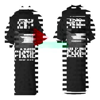 Free Palestine Free Gaza パレスチナの旗無料パレスチナ Tシャツ - Kawaiitshirt