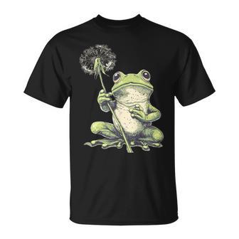 Frogs And Flowers T-Shirt - Thegiftio UK