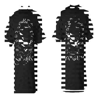 Fueled By Wind And Adventure カタマランセーリング Tシャツ - Kawaiitshirt