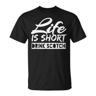 Fun Life Ishort Drinkcotch Impressionnant Amateurs D'alcool T-Shirt - Cadeauxyz