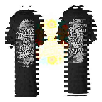 Activism Radicalized By Basic Decency Cool Floral T-Shirt | Mazezy