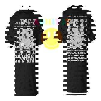Admit It You'll Low Key Miss Me Bruh Graphic Teacher T-Shirt - Thegiftio