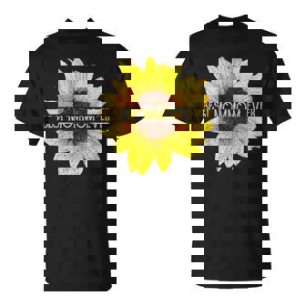 Best Mommom Ever Sunflower Apparel Fun Grandma Womens T-Shirt - Monsterry