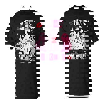 Boo-Jee Ghost Mean Ghouls Halloween Trick Or Treat T-Shirt | Mazezy