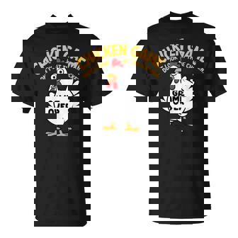 Chicken Game Don't Look At The Chicken Meme Gag T-Shirt - Monsterry