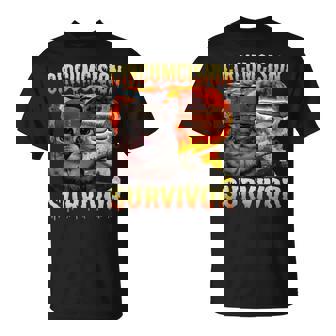 Circumcision Survivor Cat Oddly Specific Cat Meme T-Shirt - Monsterry