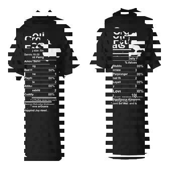 Corgi Facts 栄養ギフト カーディガン ペンブローク Tシャツ - Kawaiitshirt