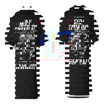 Donald Trump Make Father's Day Great Again Papa T-Shirt - Monsterry