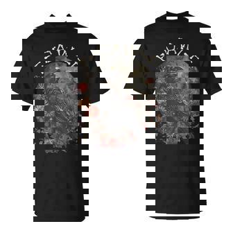 F Caw F Raven Bird Saying Graphic T-Shirt - Monsterry