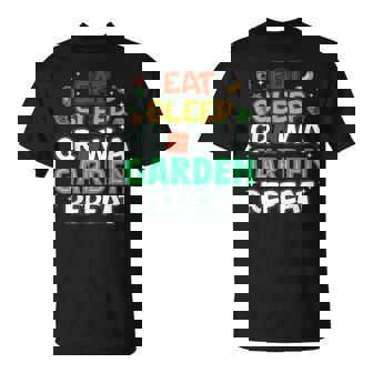 Game Eat Sleep Grow A Garden Repeat Gamer T-Shirt - Thegiftio