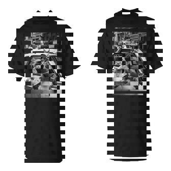 Gangster Cats Street T-Shirt - Monsterry