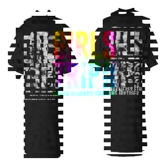 Girls Trip 2025 Making Memories Tie Dye Summer T-Shirt - Monsterry