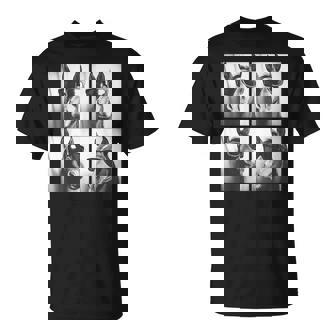 Horse Wearing Sunglasses Photobooth Selfie Farm Animal T-Shirt | Mazezy