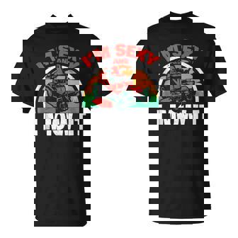 I'm Sexy And I Mow It Dad Lawn Mowing Men T-Shirt | Mazezy