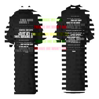 Music Things We Did Built This City Shot The Sheriff T-Shirt - Thegiftio
