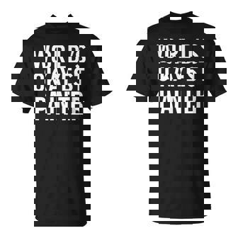 Painting Painter World's Okayest Painter Tシャツ - Kawaiitshirt