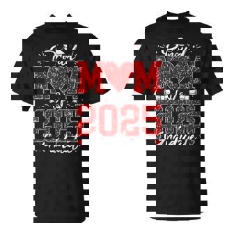 Proud Mom Of A 2025 Graduate Senior 2025 Graduation T-Shirt | Mazezy