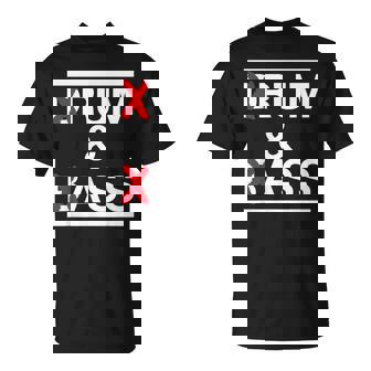 Rum And Ass Lovers Drum & Bass パロディ 皮肉なスローガン Tシャツ - Kawaiitshirt