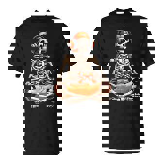 Skeleton Video Game Halloween Gaming Gamer Boys Men T-Shirt - Monsterry