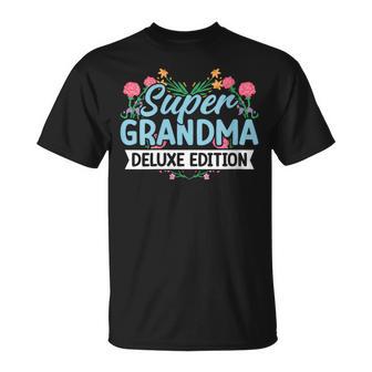 Super Grandma Deluxe Edition Mother's Day T-Shirt | Mazezy