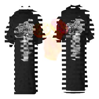 Two In The Pink Donut One In The Brown Donut Maglietta - Novitaregali