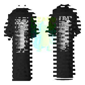 Weirdcore Lizard Meme Derpy Reptile Animal Humor T-Shirt - Monsterry