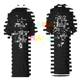 From Fur Mama To Baby Mom Groovy Dog Cat Owner Mom Pregnant T-Shirt - Thegiftio UK