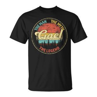 Gael El Hombre El Mito La Leyenda Hombres Nombre Personalizado Camiseta unisex - Regaloses
