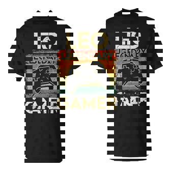 Gaming Personnalisé Nom Leo Legendary Gamer T-Shirt - Cadeauxyz