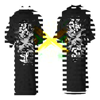 Gaza Mi Say Jamaican Flag Dancehall Vybz Fans MenWomen's T-Shirt - Thegiftio UK