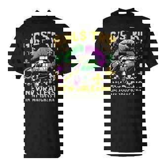 Girls Trip New Orleans In My Mardi Gras Era リップ 楽しいノベルティ Tシャツ - Kawaiitshirt