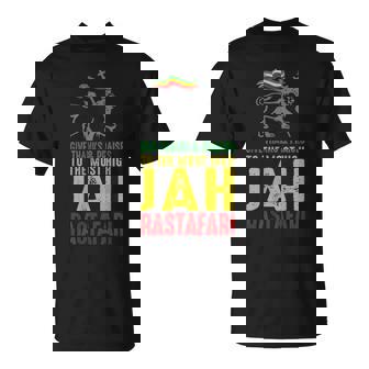 Give Thanks & Praises Jah Rastafari レゲエ ラスタ ウェア Tシャツ - Kawaiitshirt
