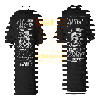 Glück Ist Wenn Das ドラムセット ドラム&ドラム Tシャツ - Kawaiitshirt