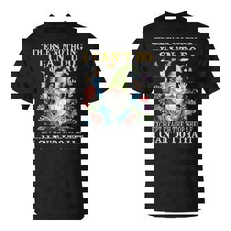 Gnome There's Nothing I Can't Do Except Reach The Top Shelf T-Shirt - Monsterry
