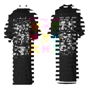 God Says I Am Coquette Bow Floral Christian Mother's Day T-Shirt - Monsterry