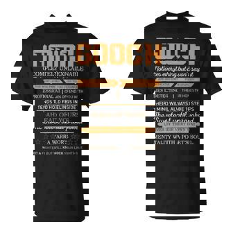 Gooch Completely Unexplainable Notices Everything But Won’T Say It Name T-Shirt | Seseable FR