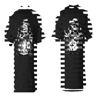 Gothic Aesthetic Hidden Profane Grunge Emo Punkatanic Nun Camiseta unisex - Regaloses