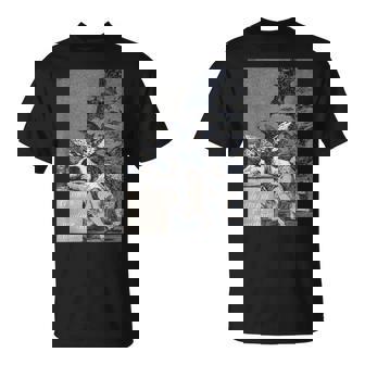 Goya Leommeil De La Raison Produit Des Monstres 2 T-Shirt - Cadeauxyz