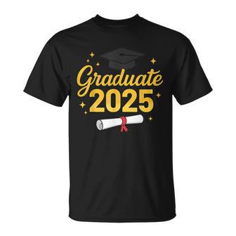 Graduate 2025 For Class Of 2025 Graduation Matching Group T-Shirt - Thegiftio UK